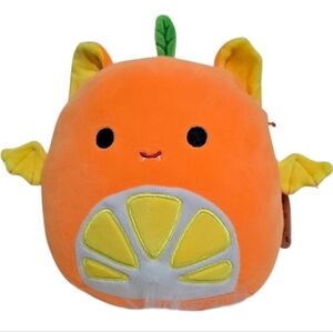Barnet the Orange Citrus Fruit Bat Squishmallow